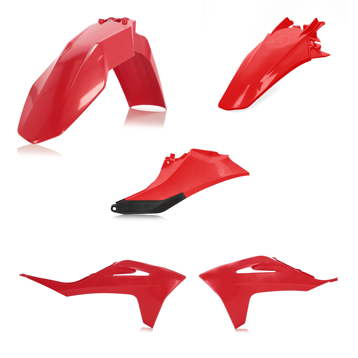 Acerbis Plastic Kit GasGas EC 2021 Onwards Red
