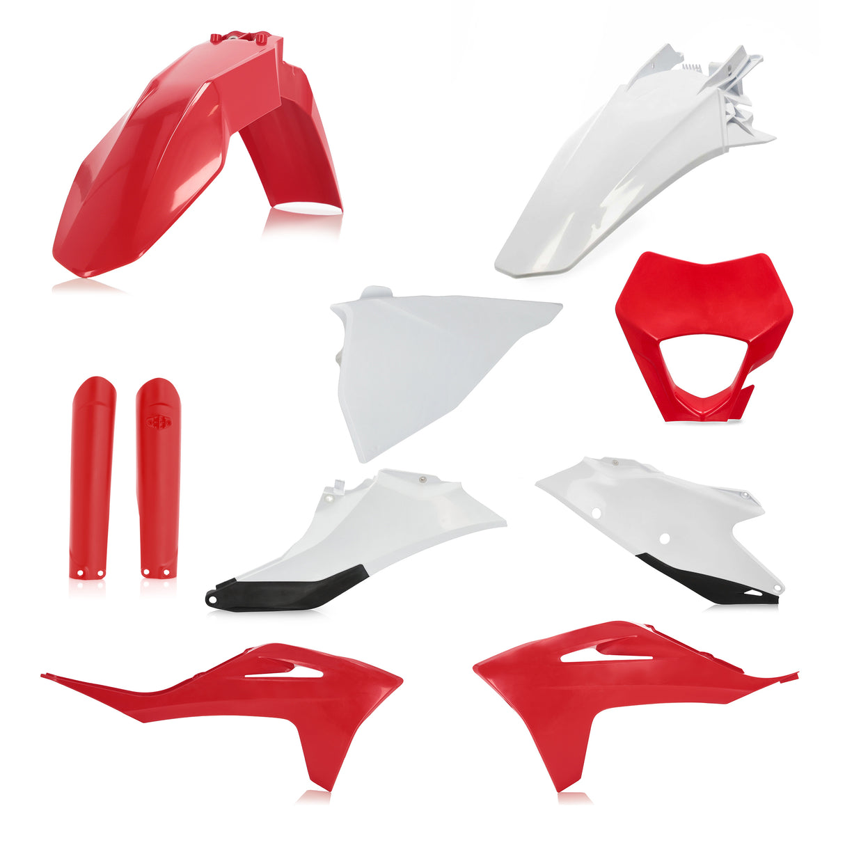 Acerbis full plastic kit originale for Gas Gas EC/EC-F 250-350 2021-2023, complete replacement body plastics set