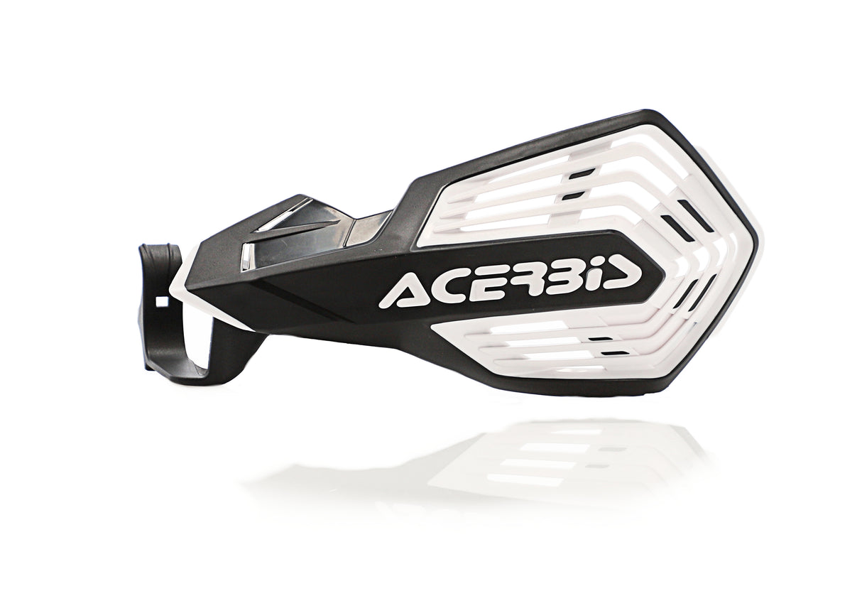 ACERBIS K-FUTURE KH HANDGUARDS (VIEW DESCRIPTION FOR FITMENT DETAILS); BLACK/WHITE