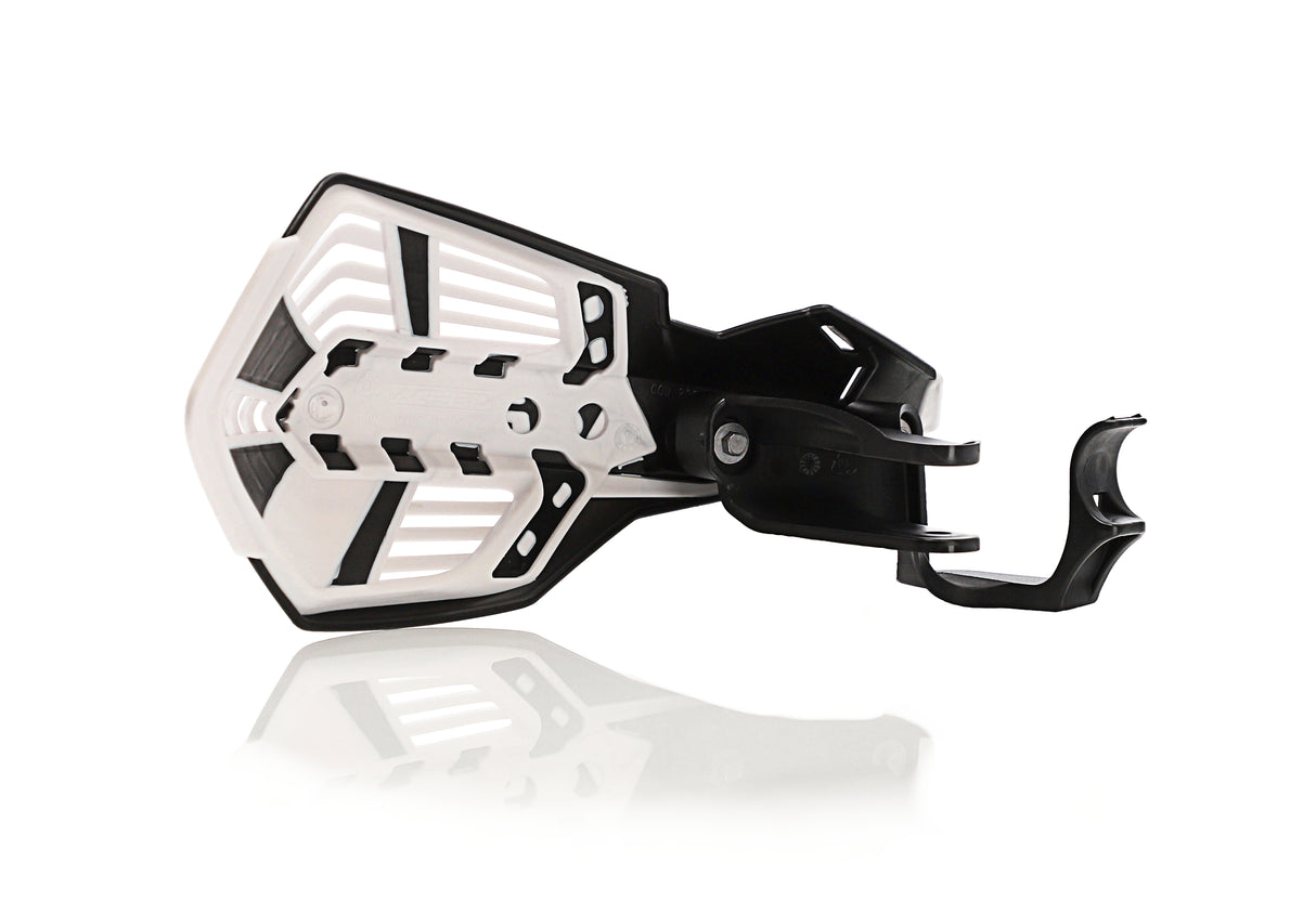 ACERBIS K-FUTURE KH HANDGUARDS (VIEW DESCRIPTION FOR FITMENT DETAILS); BLACK/WHITE