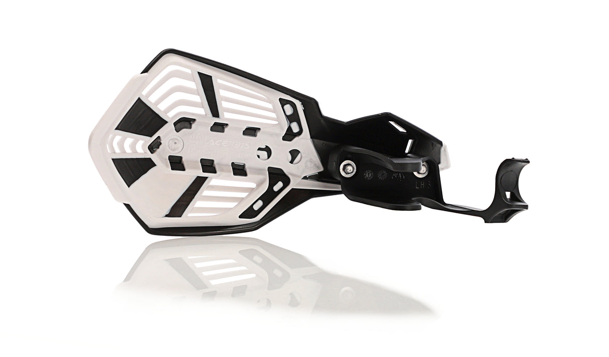 ACERBIS K-FUTURE KH HANDGUARDS (VIEW DESCRIPTION FOR FITMENT DETAILS); BLACK/WHITE