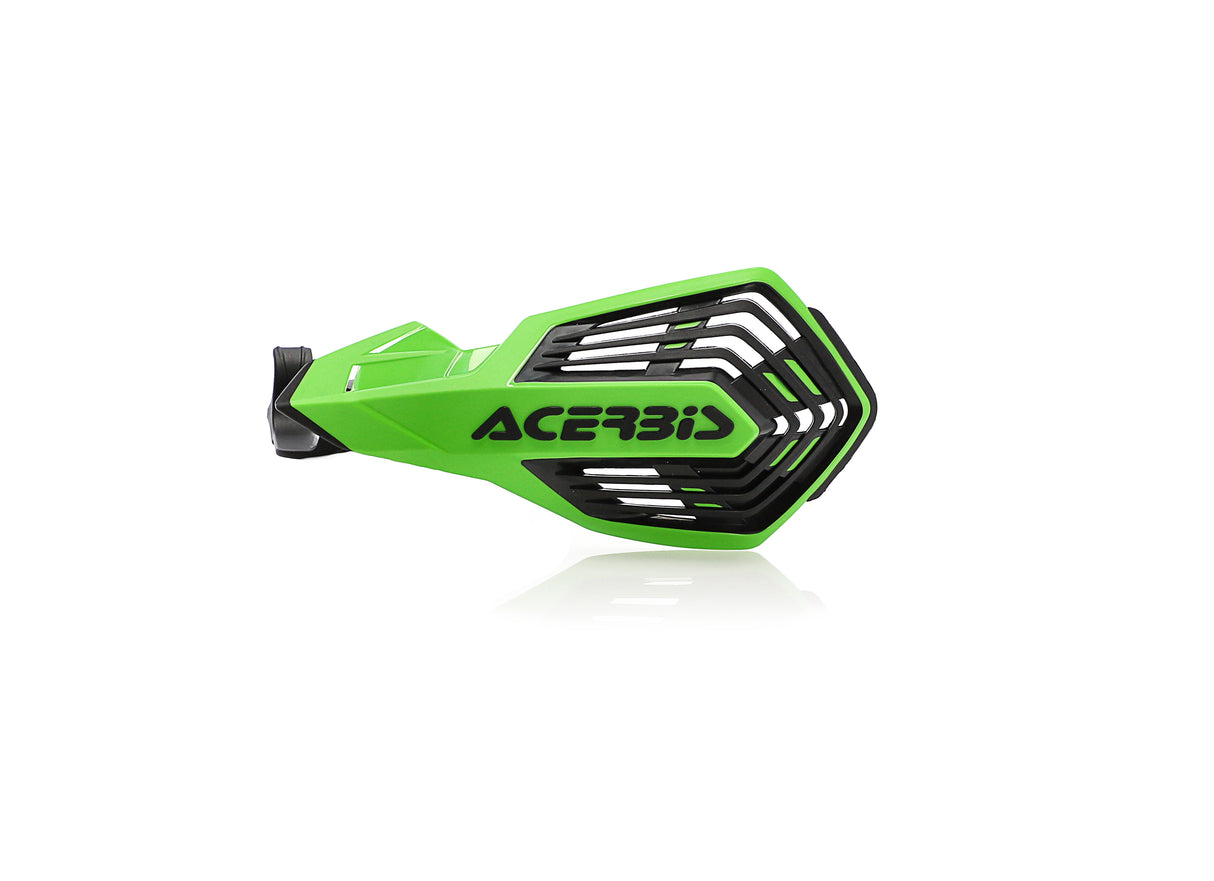 ACERBIS K-FUTURE KH HANDGUARDS (VIEW DESCRIPTION FOR FITMENT DETAILS); GREEN/BLACK