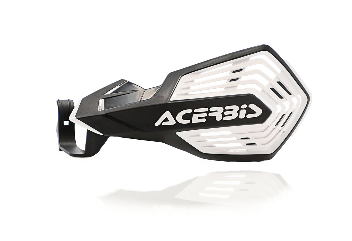 ACERBIS K-FUTURE H HANDGUARDS (VIEW DESCRIPTION FOR FITMENT DETAILS); BLACK/WHITE