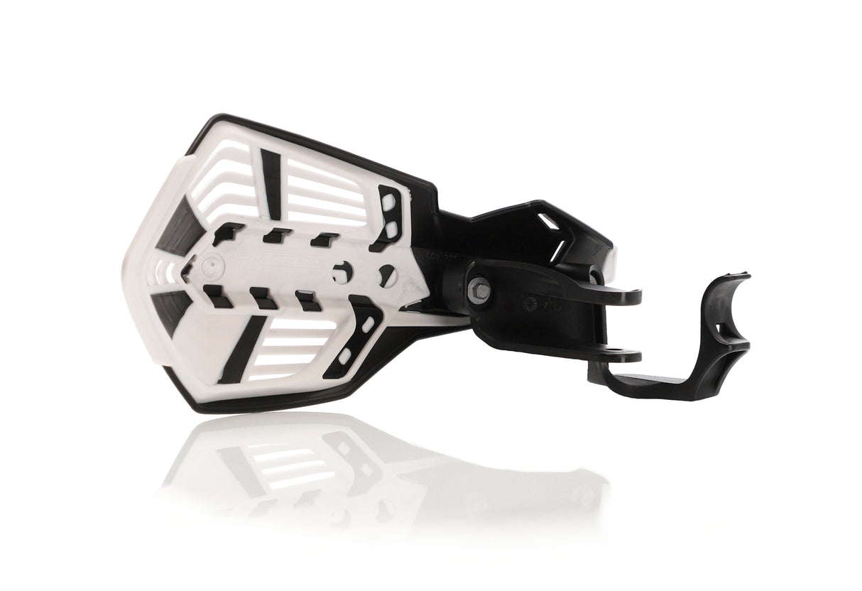 ACERBIS K-FUTURE H HANDGUARDS (VIEW DESCRIPTION FOR FITMENT DETAILS); BLACK/WHITE