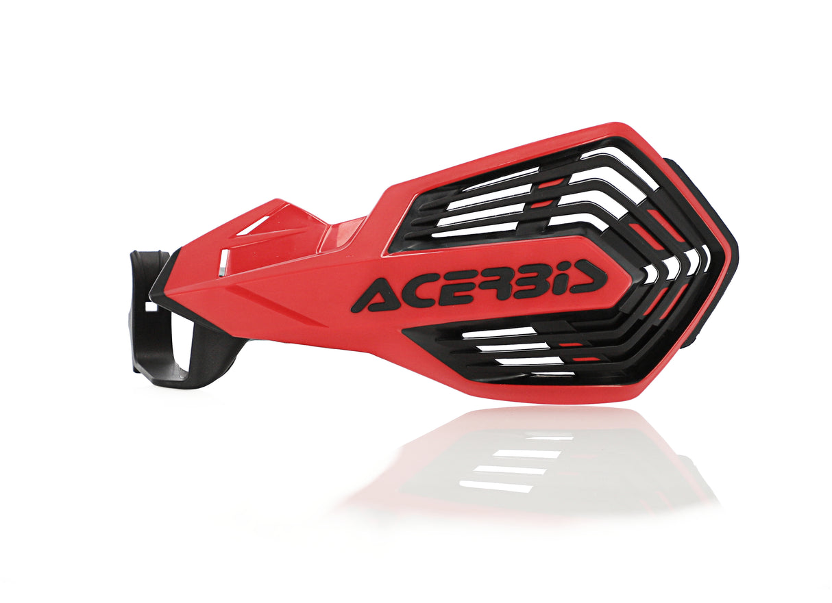 ACERBIS K-FUTURE H HANDGUARDS (VIEW DESCRIPTION FOR FITMENT DETAILS); RED/BLACK