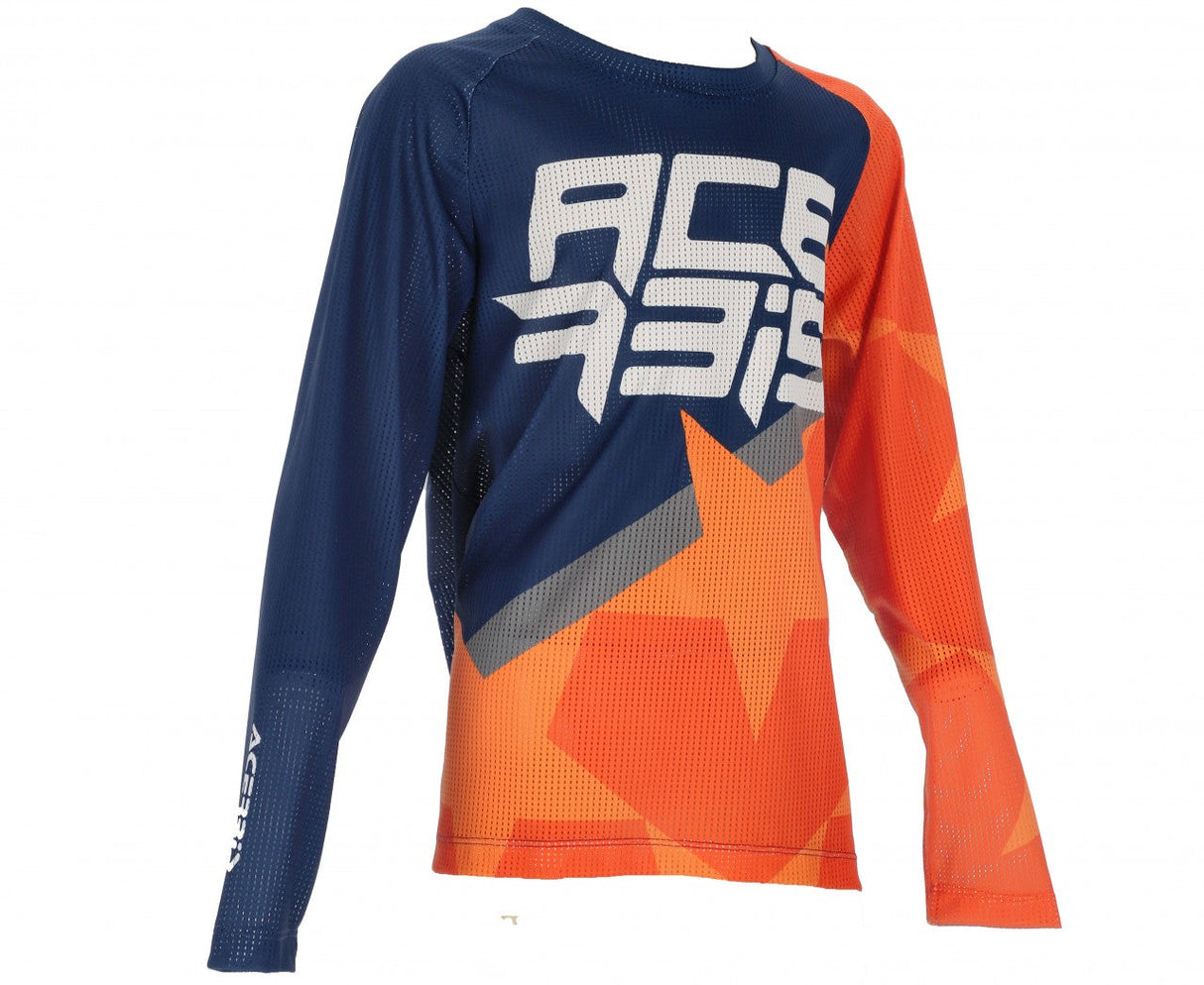 Acerbis MX J-Windy 1 Kids Vented Jersey Orange/Blue