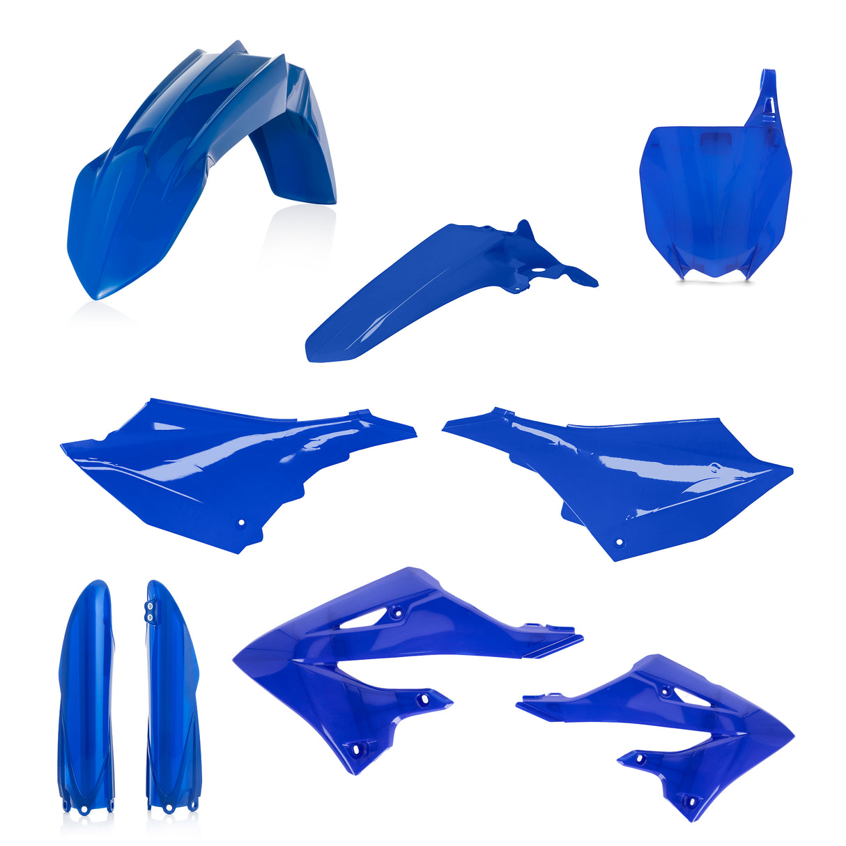 Acerbis full plastic kit in various colours for Yamaha YZ125 and YZ250 models 2022-2025