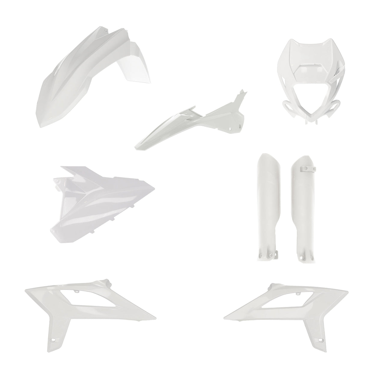 Acerbis Full Plastic Kit Beta RR 2022 Onwards White