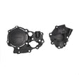 Black Acerbis X-Power crankcase and ignition/clutch covers for Honda CRF 250-300 2022-2024