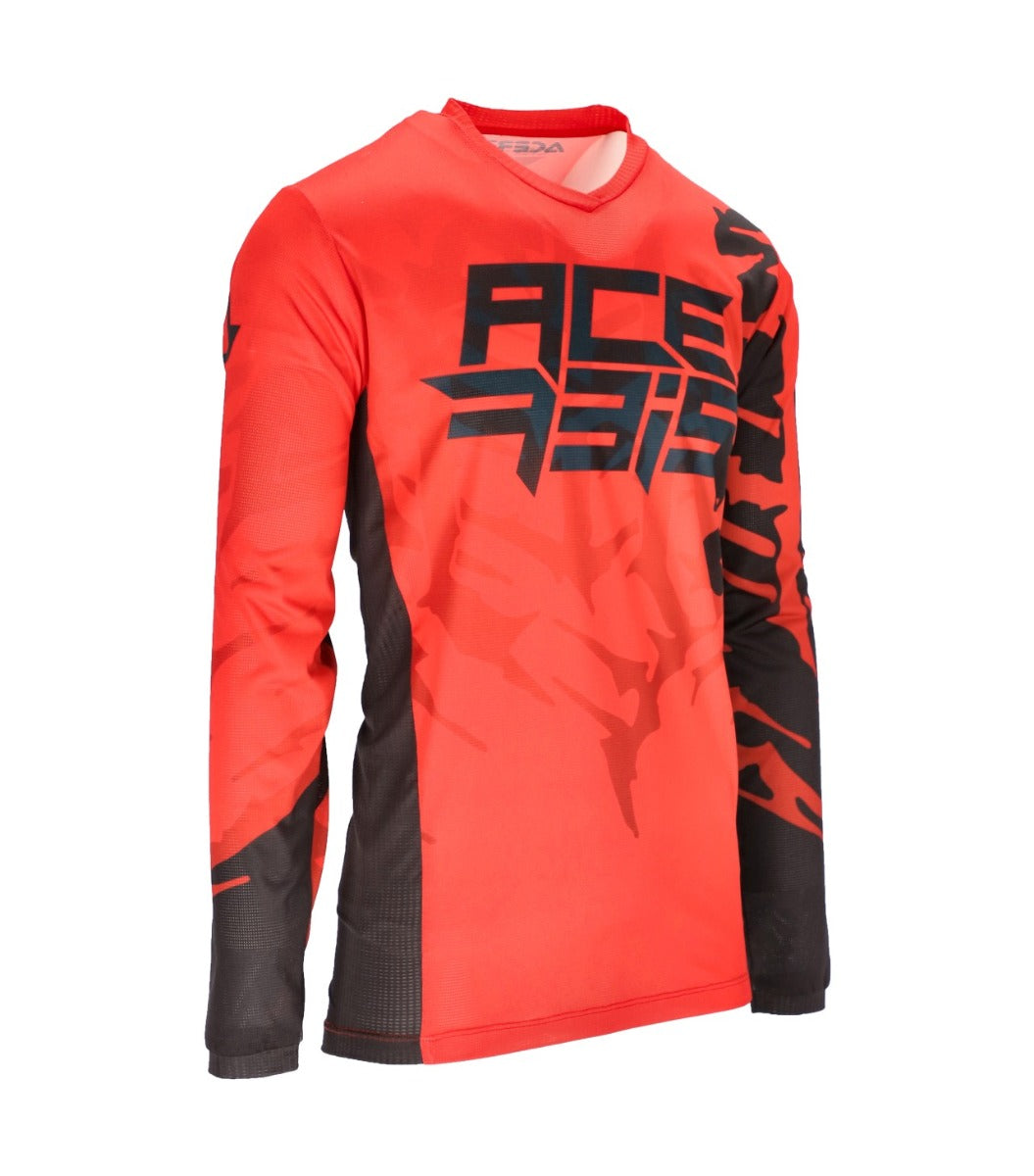 Acerbis MX J-Track Six Jersey Red/Black