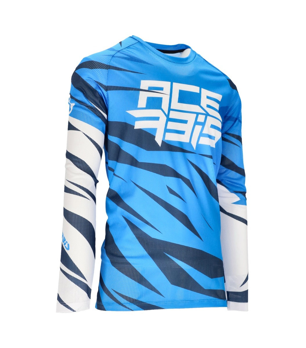 Acerbis MX J-Wind 4 Vented Jersey Blue/White - Medium