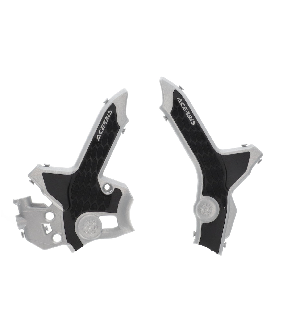 Acerbis X-Grip Frame Protectors Honda CRF300L Grey/Black