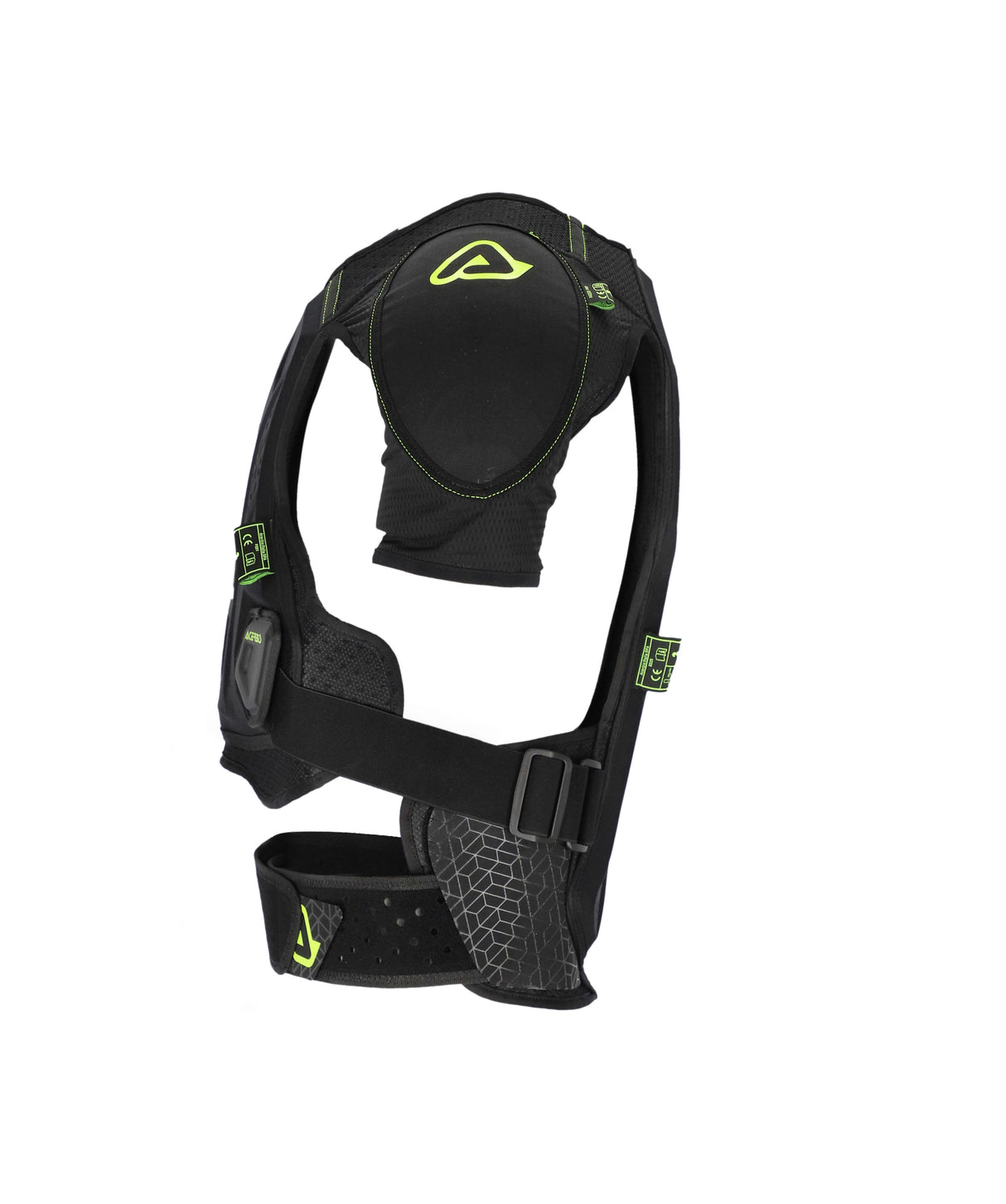 ACERBIS PROTECTOR DNA SH; BLACK/YELLOW