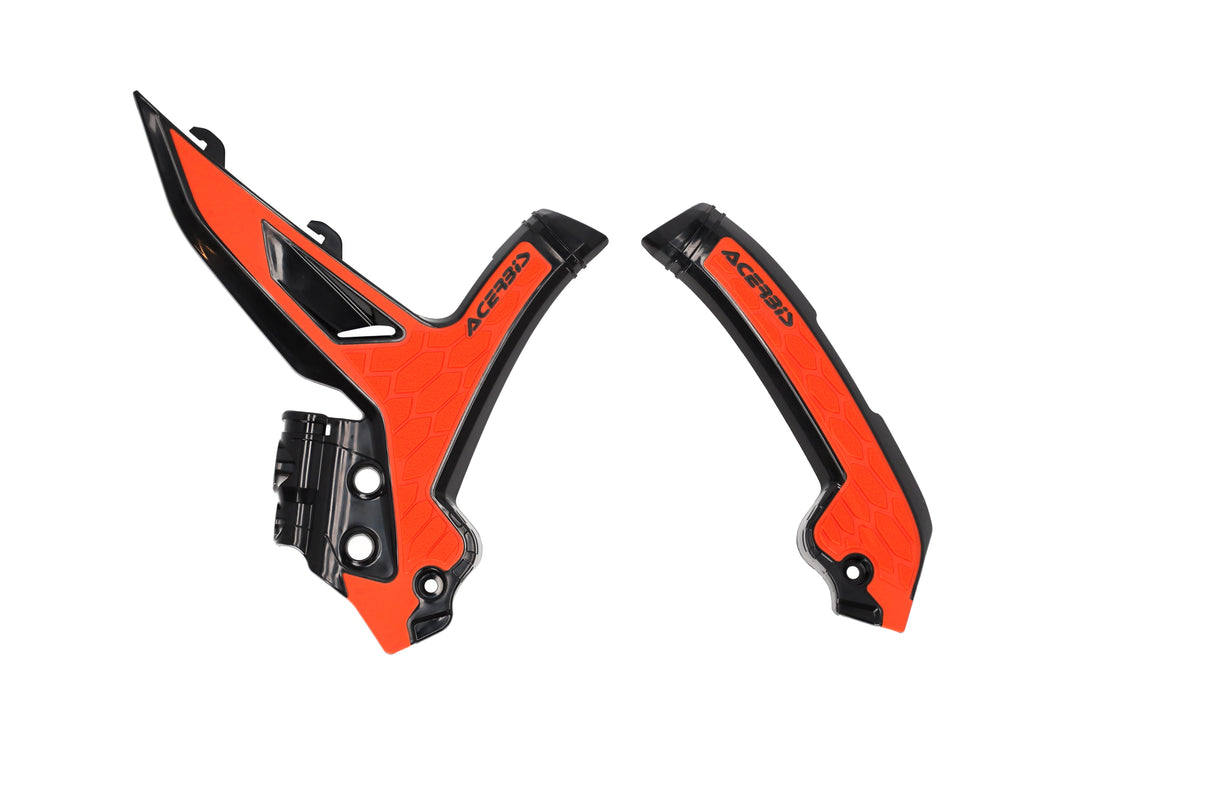 Acerbis X-Grip Frame Protectors KTM SX / SX-F 2023 Onwards Black/Orange