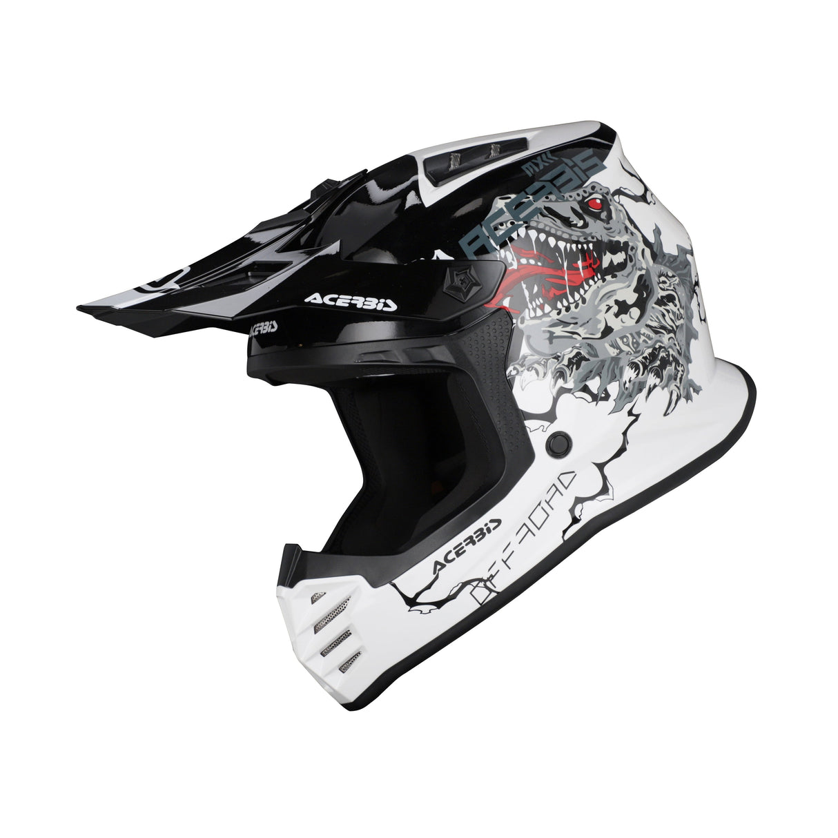 Acerbis Profile Junior Helmet White/Black