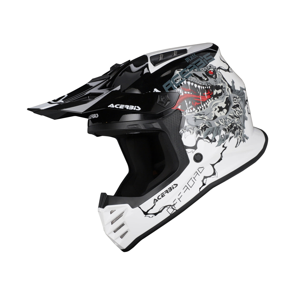 Acerbis Profile Junior Helmet White/Black