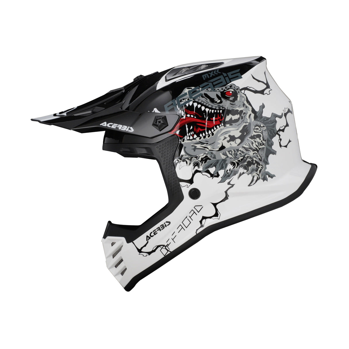 Acerbis Profile Junior Helmet White/Black