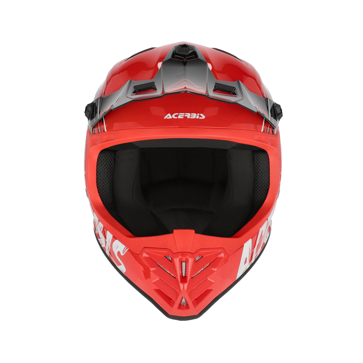 Acerbis Profile Junior Helmet Black/Red - Youth Medium