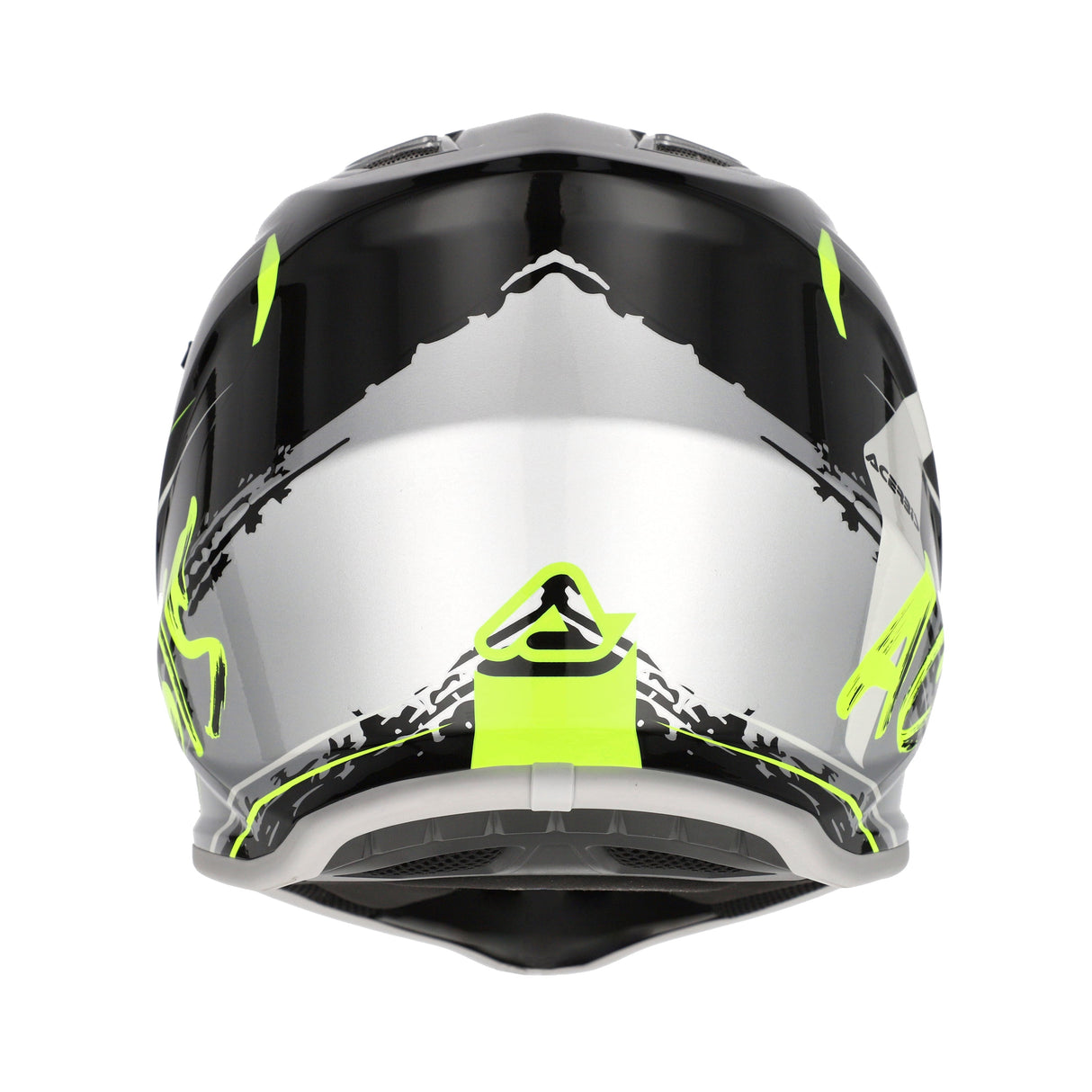 Acerbis Profile Junior Helmet Black/Fluo Yellow