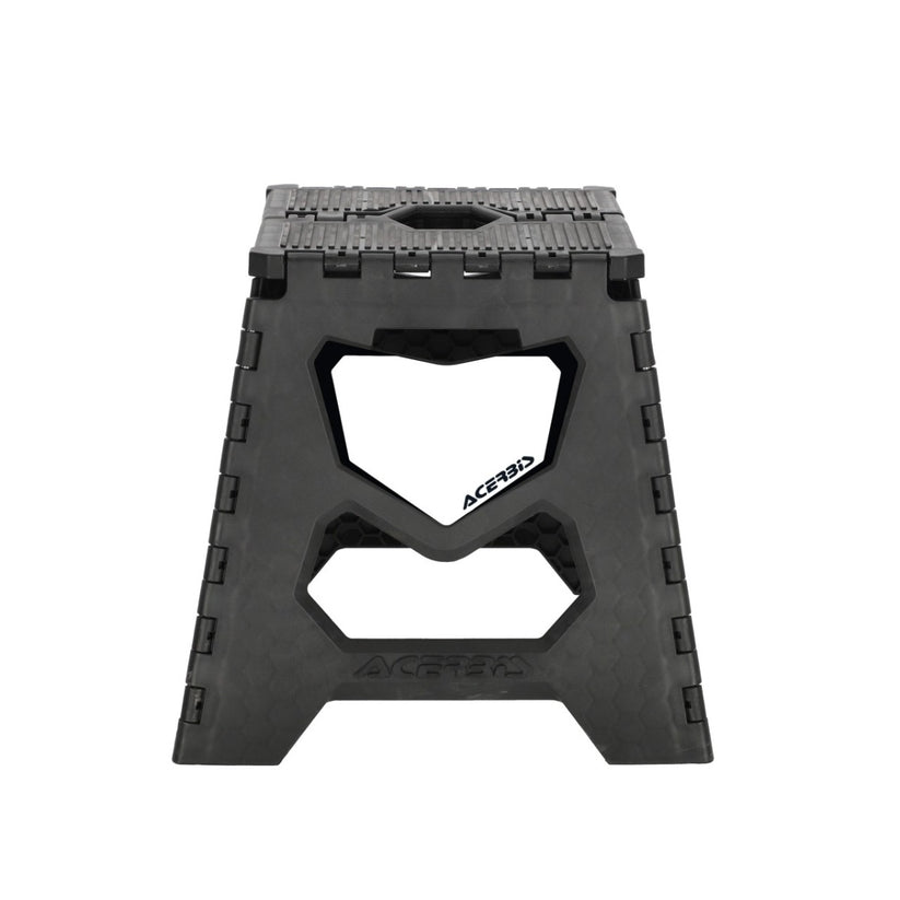 Acerbis Bike Stand Paket in black color, sturdy motorcycle stand for maintenance and storage