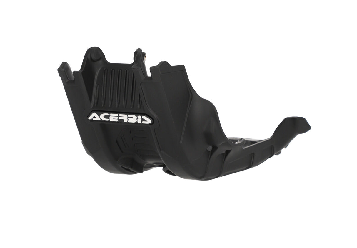 Acerbis black skid plate for KTM, GasGas, and Husqvarna EC, EX, MC, FC, FE, FX, SX-F, XC-F 450-501 models 2023-2024