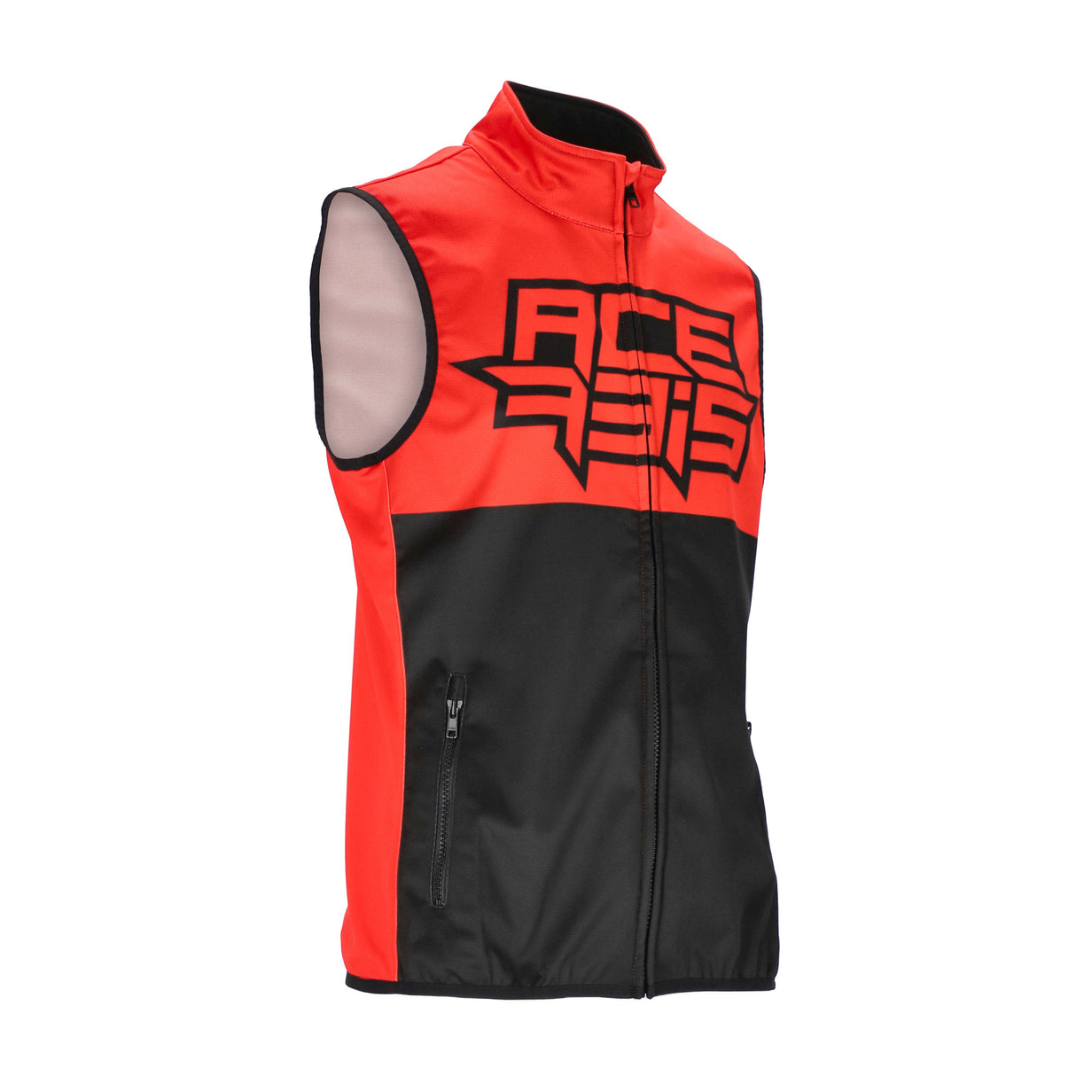 Acerbis Linear Softshell Vest Black/Red