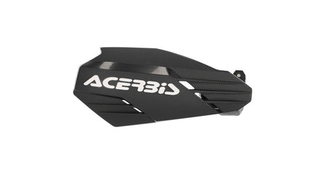 Black and white Acerbis handguards for Fantic, GasGas, Honda, Husaberg, Husqvarna, Kawasaki, KTM, Sherco, Stark, Suzuki, TM, Yamaha 125-610 motorcycles (1995-2024)