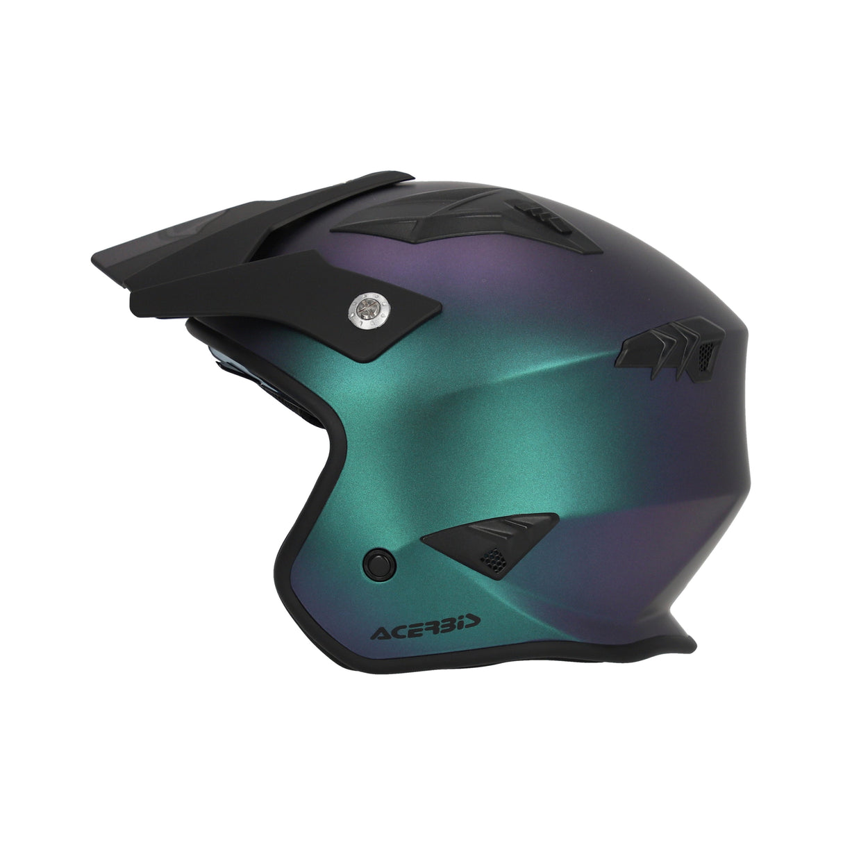 Acerbis Jet Aria Metallic Helmet Chameleon
