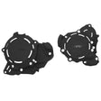 Black Acerbis X-Power crankcase and ignition/clutch covers for KTM and Husqvarna TE/EXC/XC-W 250-300 2024