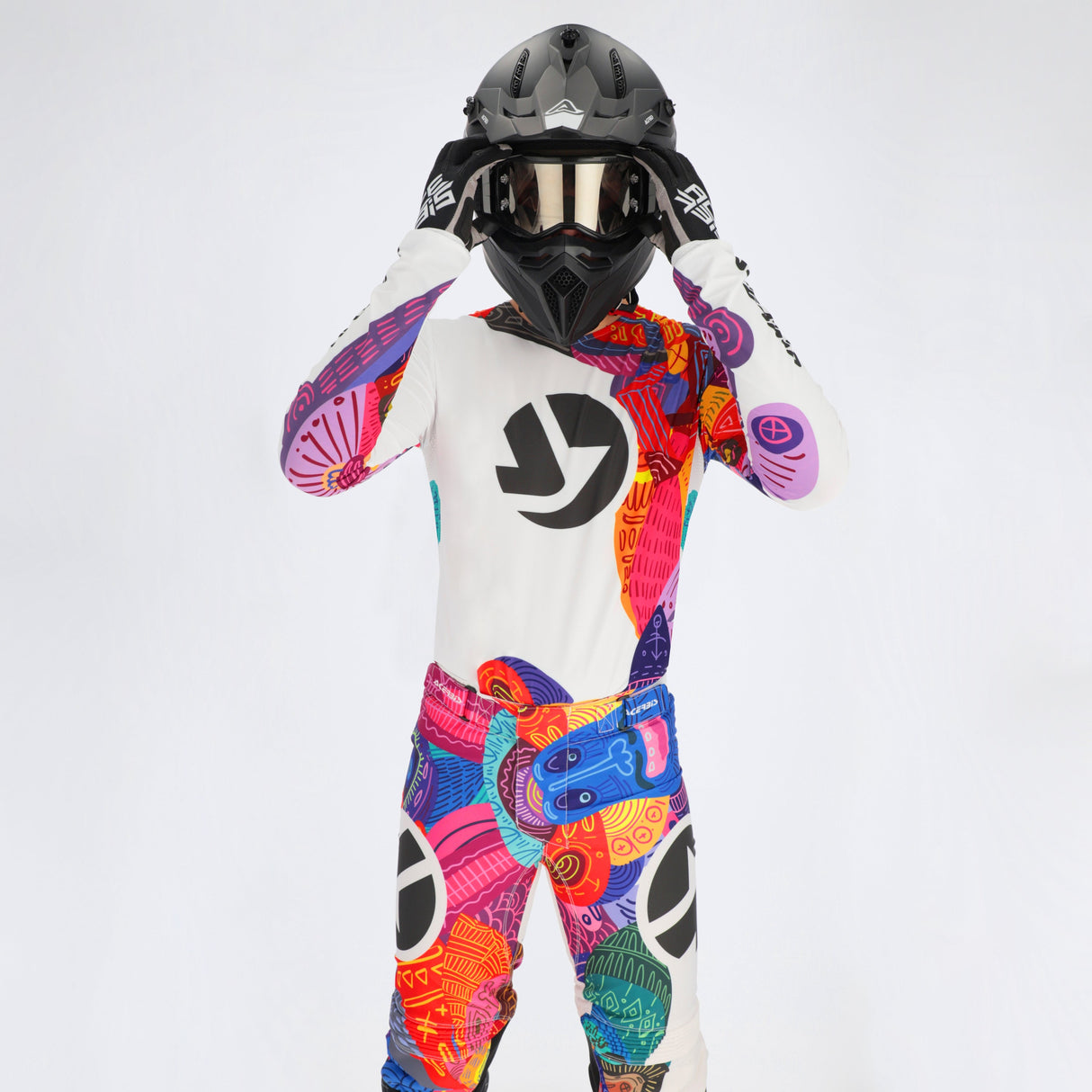 Acerbis X-Flex Jersey White/Multi - Large