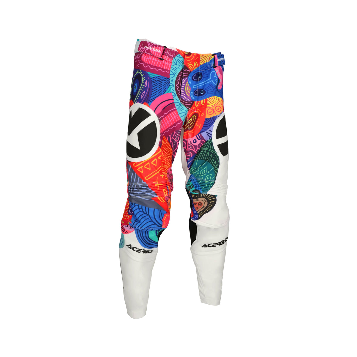 Acerbis K-Flex Pants White/Multi - 34