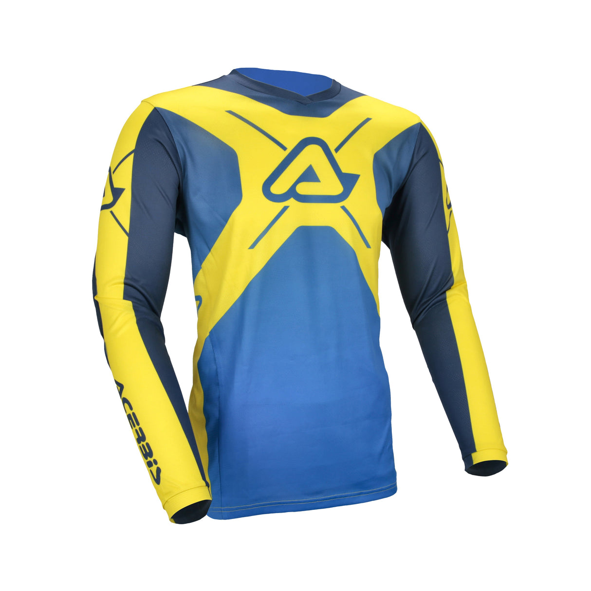 Acerbis MX J-Track Inc Jersey Blue/Yellow