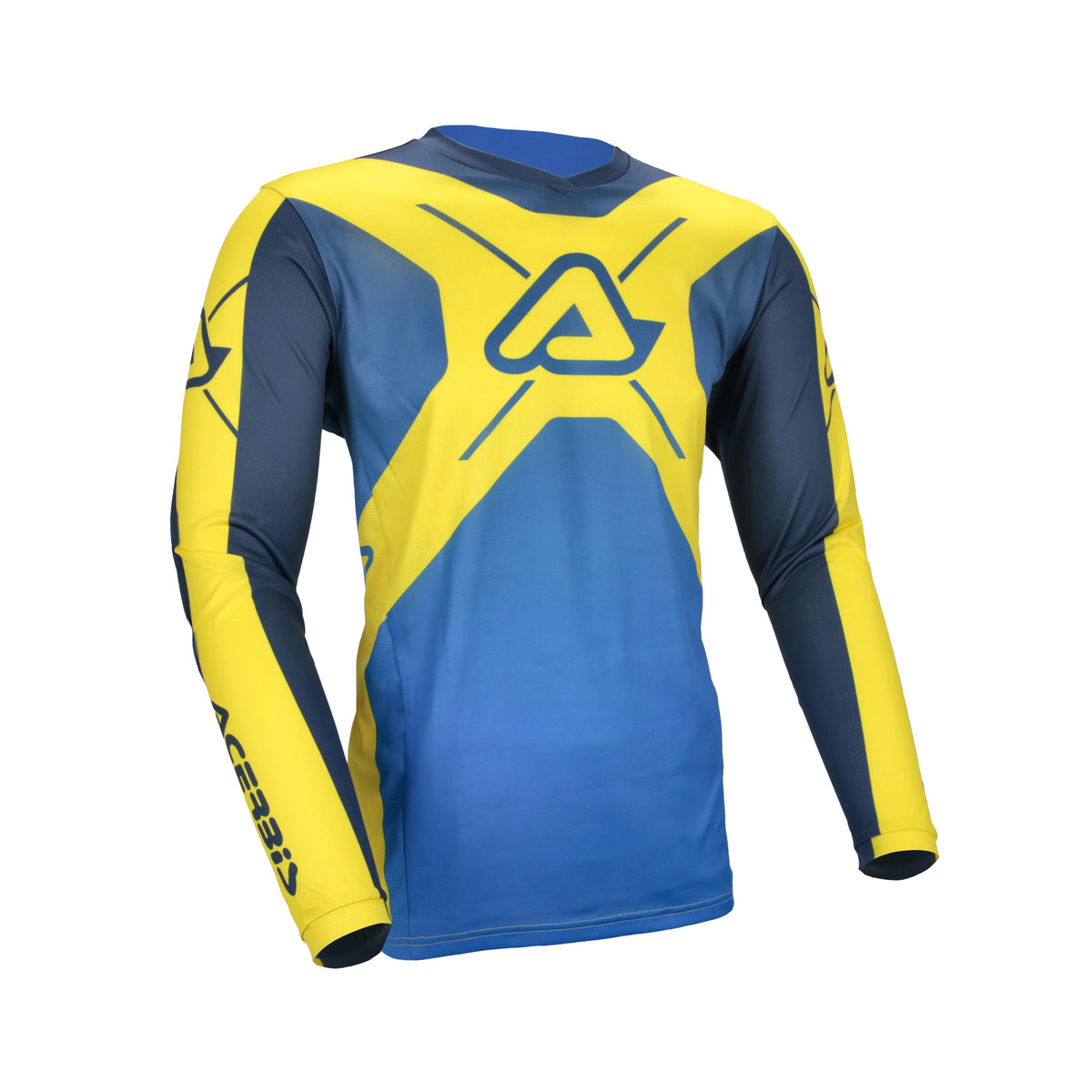 Acerbis MX J-Track Inc Jersey Blue/Yellow