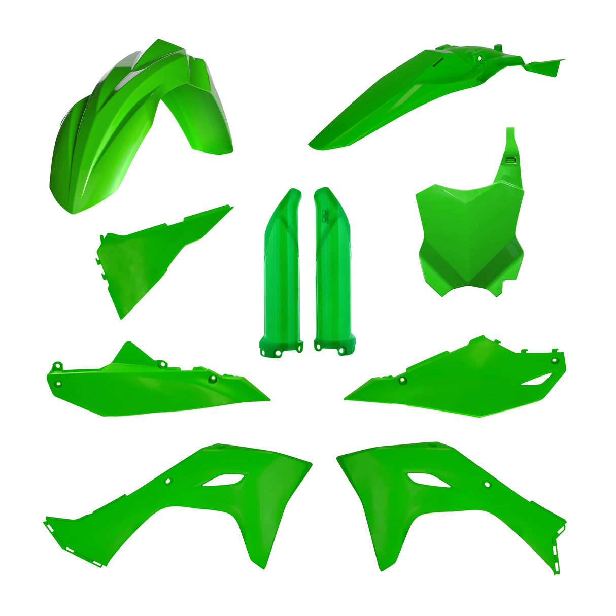 Acerbis Full Plastic Kit Kawasaki KX450 2024 Onwards OEM Colours