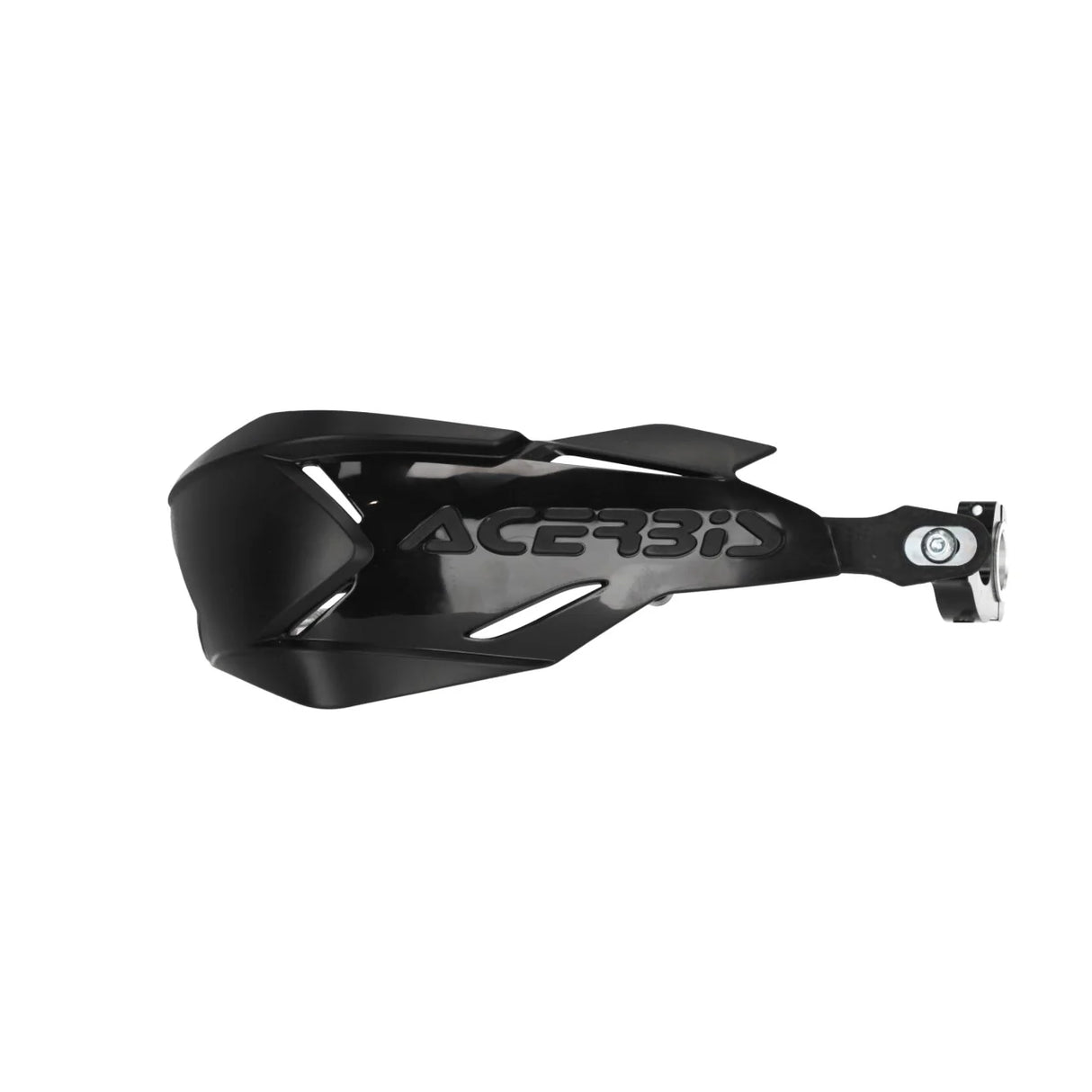 Black Acerbis X-Factory handguards for Beta, Ducati, Fantic, GasGas, Honda, Husqvarna, Kawasaki, KTM, Sherco, Suzuki, TM, Yamaha 125-610 motorcycles (1990-2024)