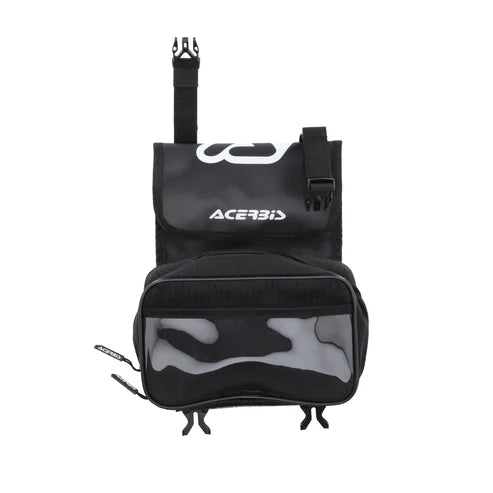 REAR FENDER TOOLS BAG LOGO BLACK/ WHITE