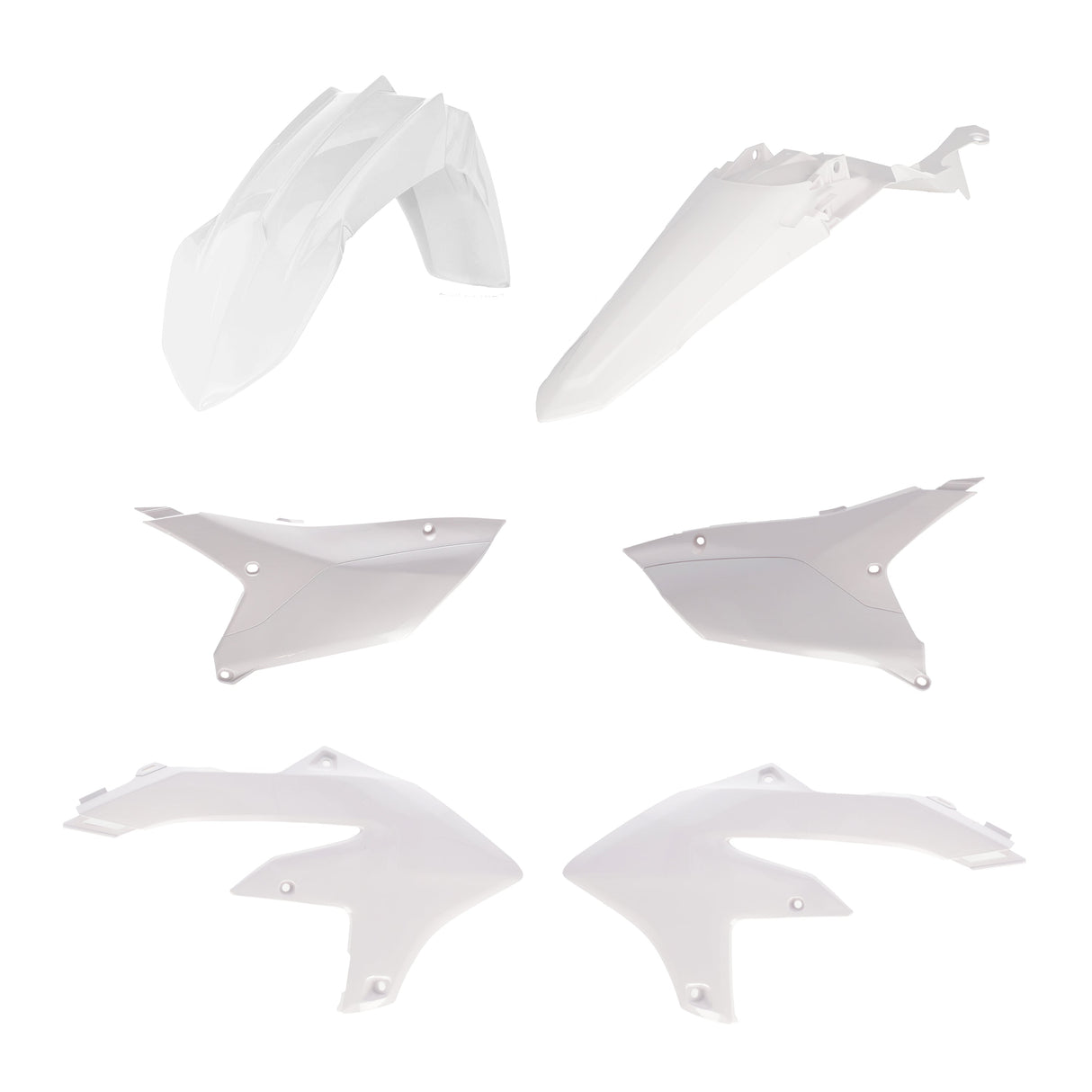 Acerbis Plastic Kit Yamaha WR450F 2024 Onwards White