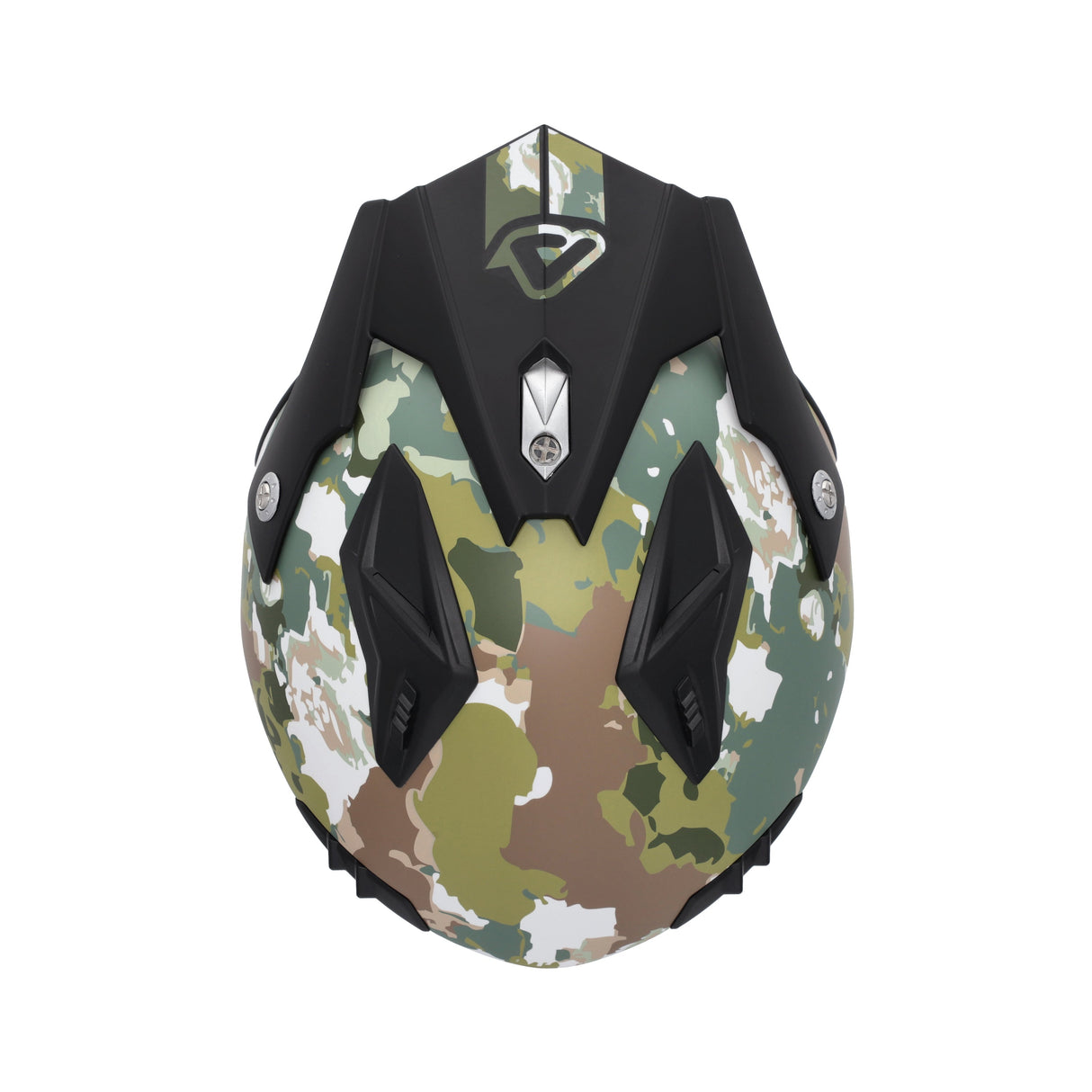 Acerbis Jet Aria Graphic Helmet Green/Brown