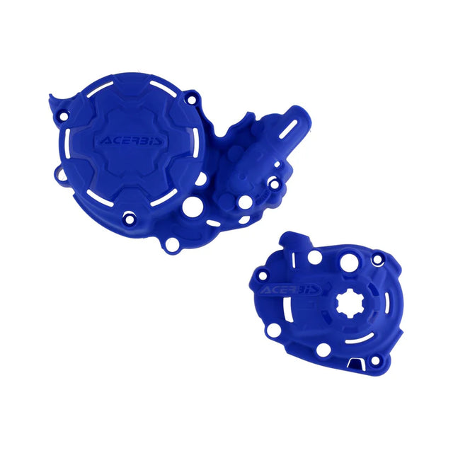 Acerbis X-Power Blue for Yamaha YZ 250 F/FX 2025 motorcycle protective cover set