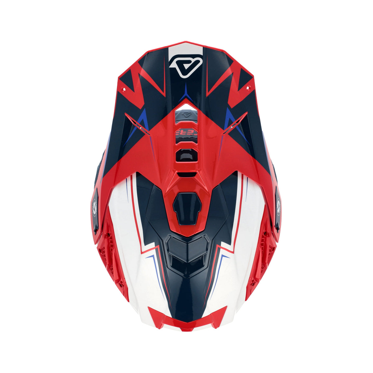 Acerbis Airstrike-X Helmet White/Blue/Red
