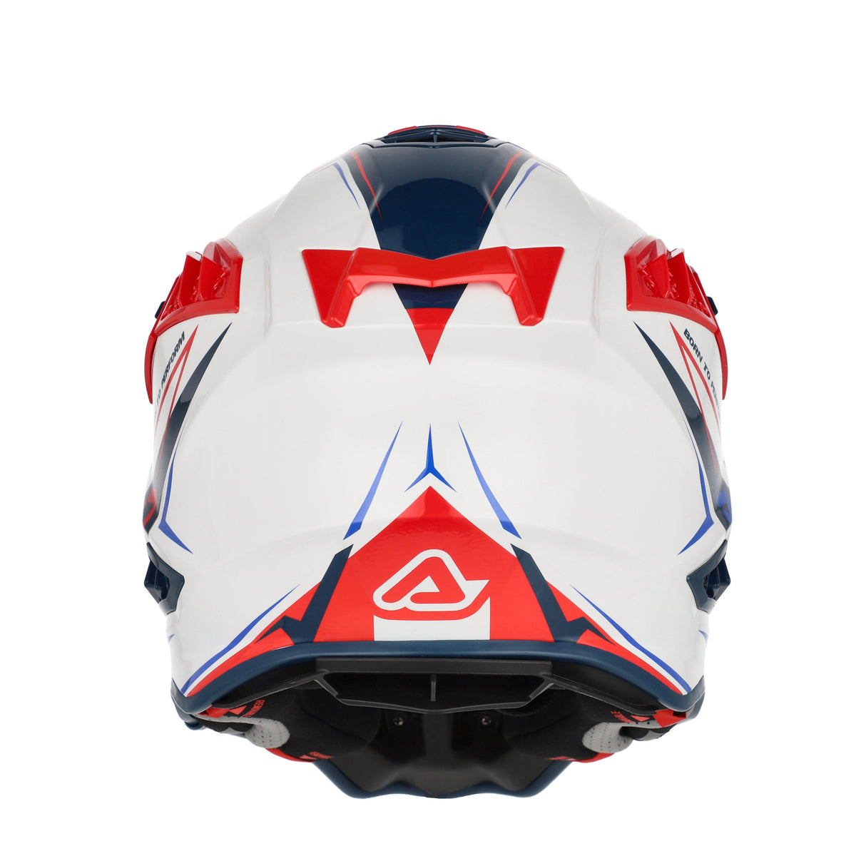 Acerbis Airstrike-X Helmet White/Blue/Red