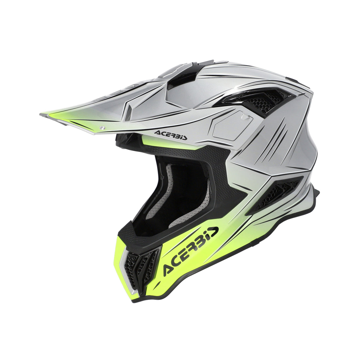Acerbis Airstrike-X Helmet Grey/Yellow