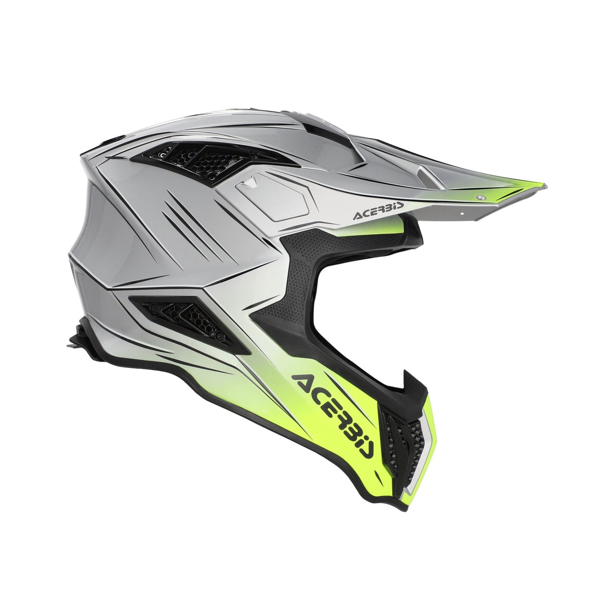 Acerbis Airstrike-X Helmet Grey/Yellow