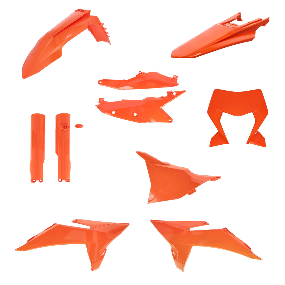 Acerbis Full Plastic Kit KTM EXC-F 2026 Onwards Orange
