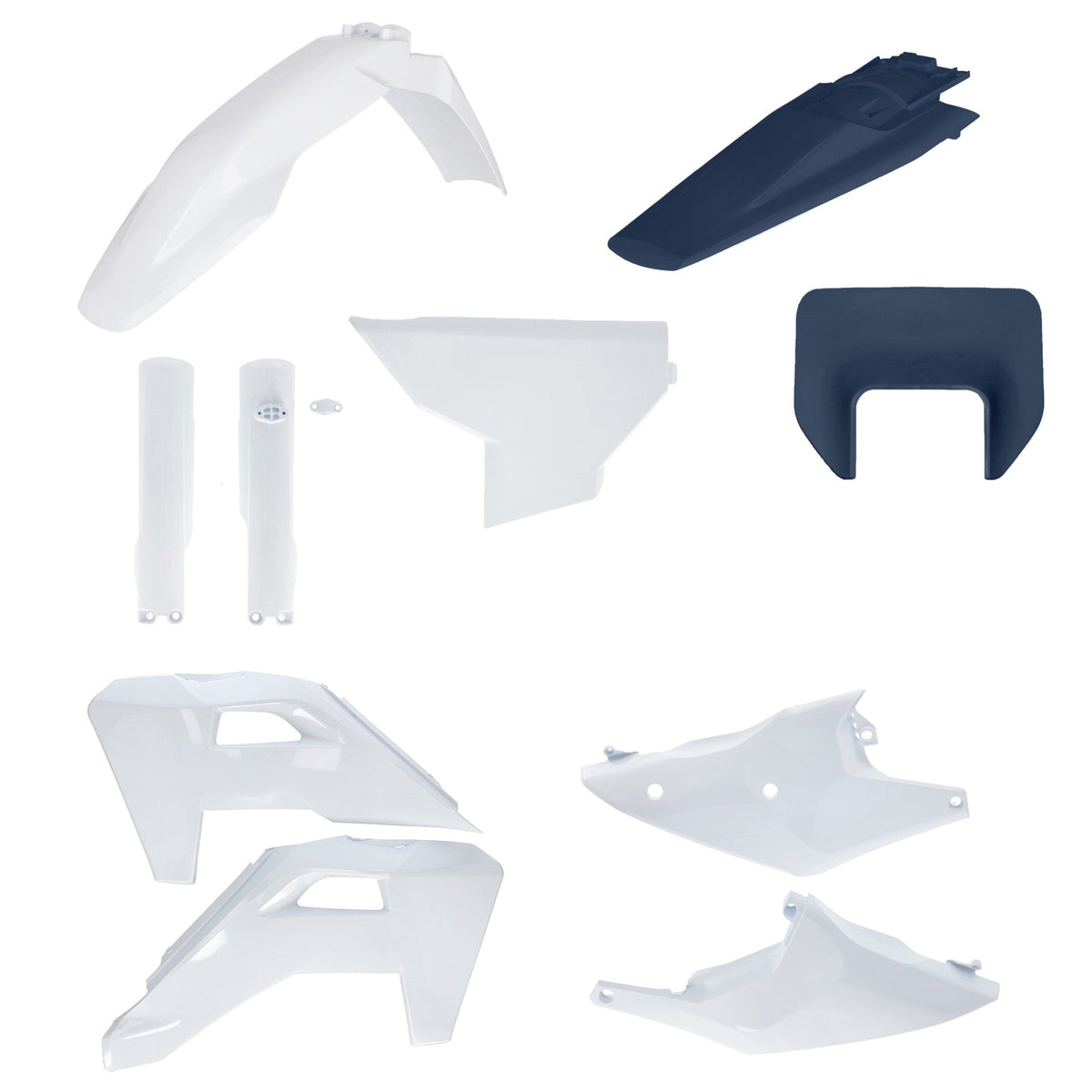 Acerbis Full Plastic Kit Husqvarna TE / FE 2026 Onwards Black