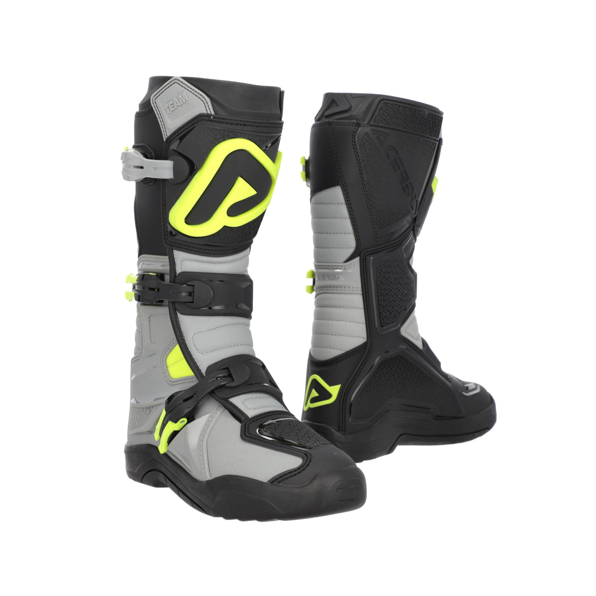 Acerbis X-Team 2.0 Boots Black/Fluo Yellow