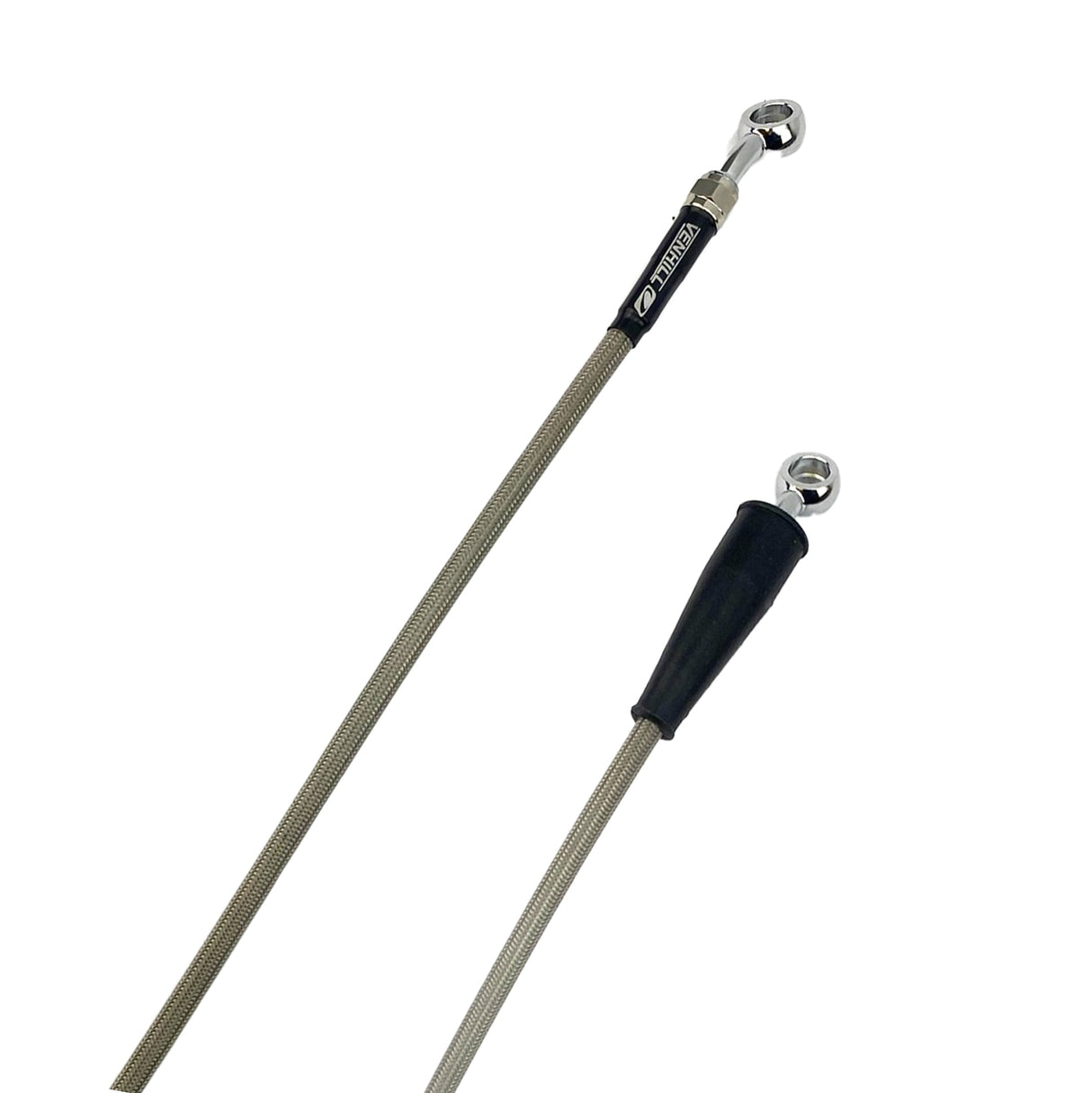 Venhill BETA HOSE FRONT BRAKE SILVER / BLK B05-1-007/P-CL