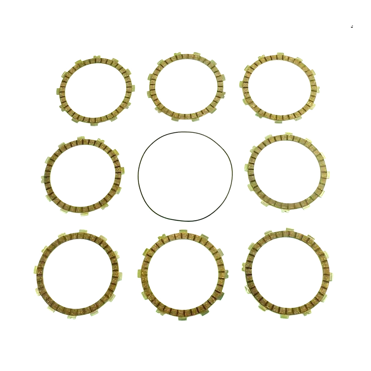 CLUTCH FRICTION PLATE SET HONDA CRF450R 02-05, ATHENA P40230055, WITH GASKET