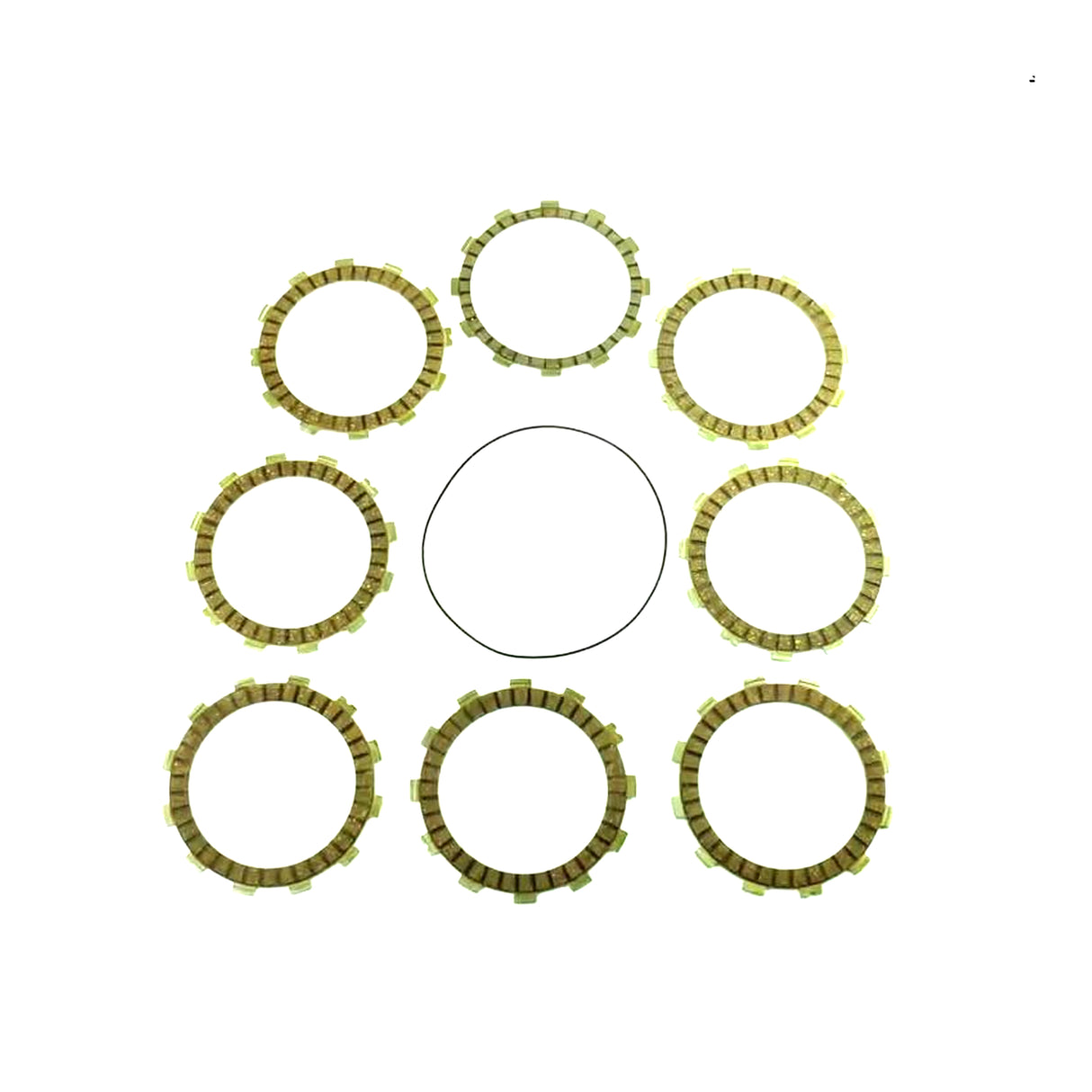 CLUTCH FRICTION PLATE SET HONDA CRF250R 08-09, ATHENA P40230057, WITH GASKET