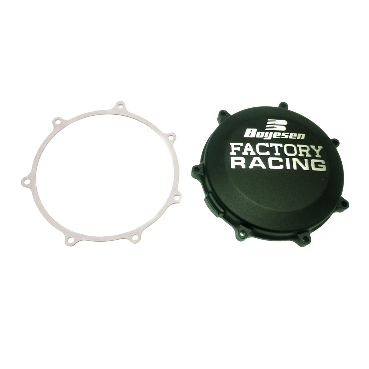 BOYESEN CLUTCH COVER 2019 KX450F, BOYESEN CC-18CB, BLACK